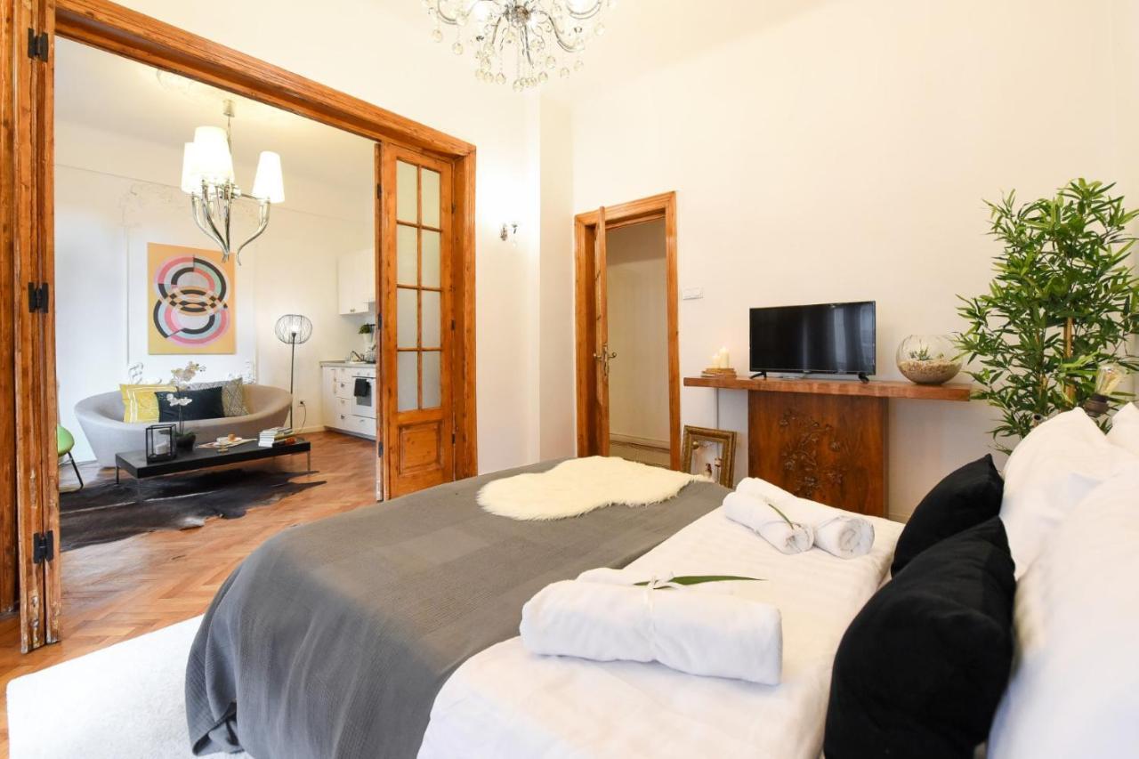 Vintage Elegance, Modern Comfort: 1Br Apartment Overlooking Calea Victoriei Бухарест Экстерьер фото